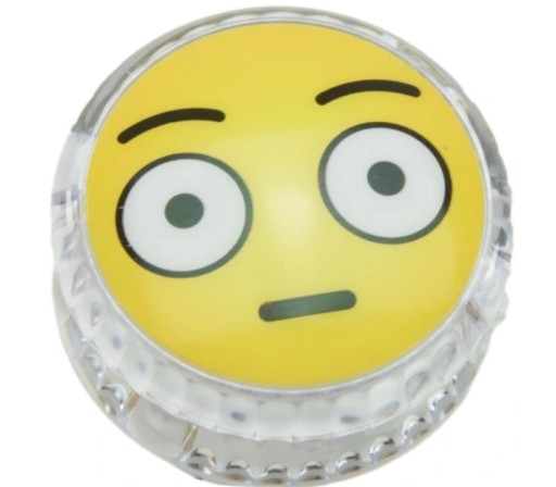 ŽIARENÉ JO-YO PRE DETI EMÓCIE ÚSMEVY LED FACEBOOKY LED FAREBNÉ SVETLÁ