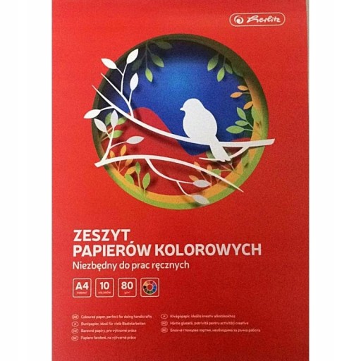 HERLITZ DEKORATÍVNY PAPIER NA KREATÍVNE PRÁCE A4 BLOK