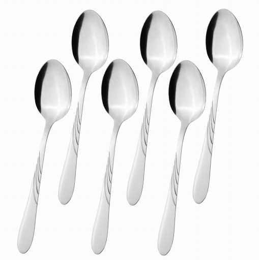 POLIEVKOVÉ LYŽIČKY LYŽIČOVÉ 19cm SADA 6 KS
