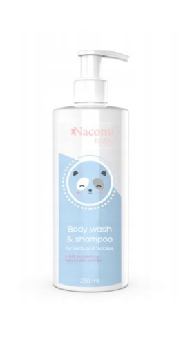 Nacomi Baby Emulzia na umývanie detí a dojčiat od prvých dní 250ml