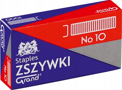 Sponky 24/6 GRAND 10 balení x 1000 kusov SADA