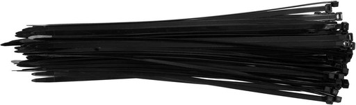 PLASTOVÉ PÁSY 450X9,0 50KS BLACK YATO