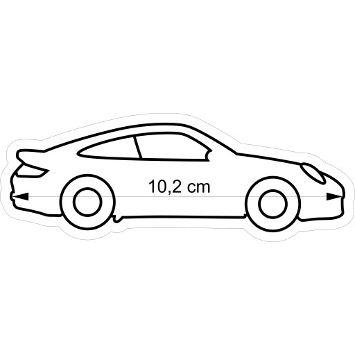 Vykrajovač na sušienky Car Auto 13 10cm