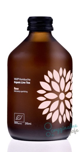 Vigo Kombucha Long Brew Rose 0,315l BIO Ruža