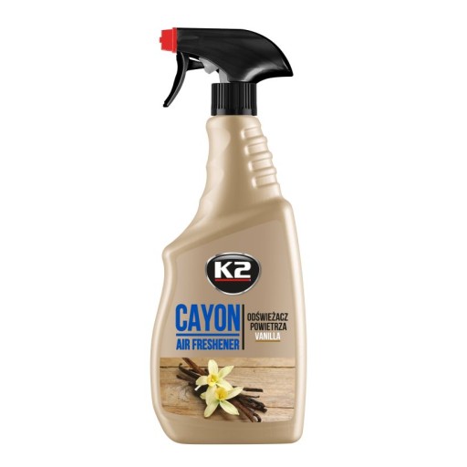 K2 osviežovač vzduchu do auta CAYON VANILLA 700 ML