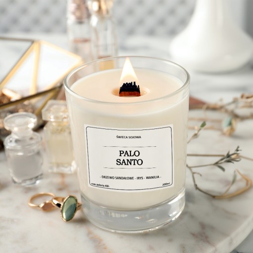 PALO SANTO sójová vonná sviečka 200ml