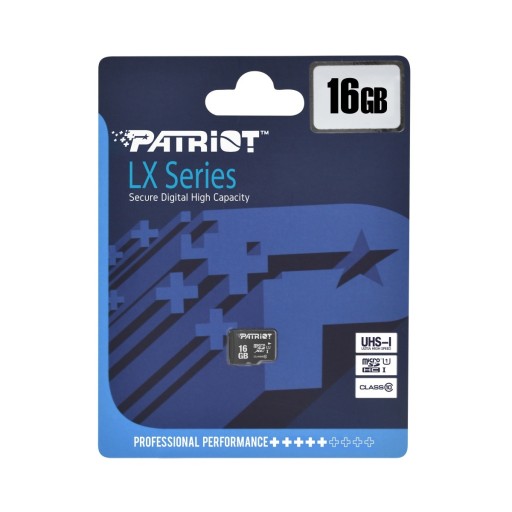 Pamäťová karta PATRIOT microSDHC 16GB