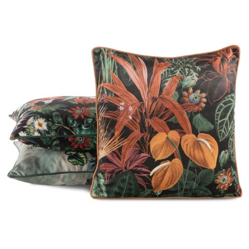 Dekoračný obliečka na vankúš Flowers 45x45 Velvet 104 Czar+Poma