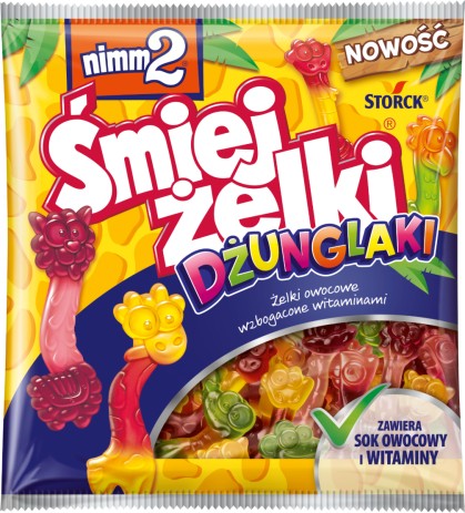 NIMM2 JELLIES ŚMIEJŻELKI JUNGLAKI 90 G