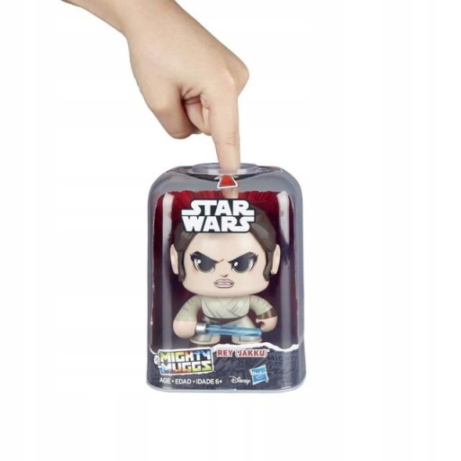 HASBRO Star Wars Mighty Muggs Rey Jakku 10cm
