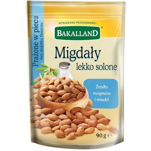Bakalland jemne solené mandle 90gr