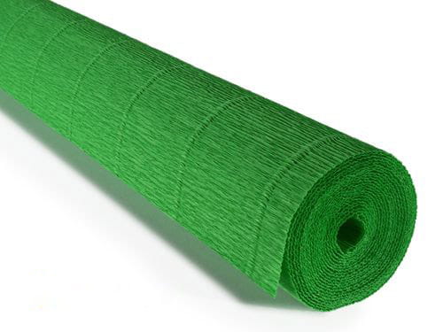 Krepový papier 118 tmavozelený