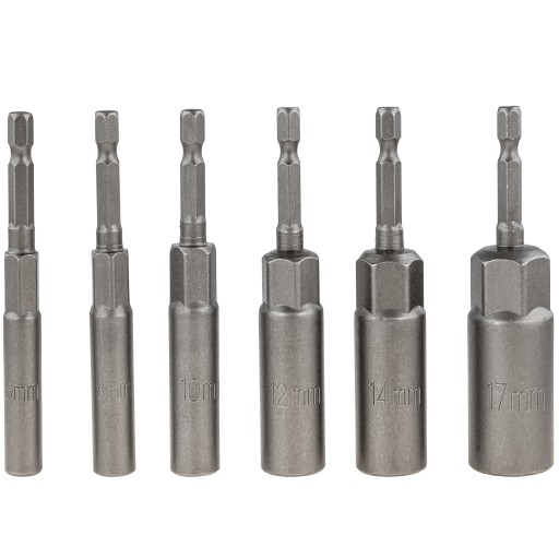 FARMÁRSKA SÚPRAVA DLHÝCH ZÁSUVEK ZÁSUVKY SKRUTKOVAČE 6-17MM MAGNET