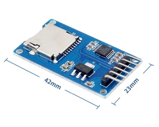 148 Modul čítačky kariet MicroSD micro SD Arduino