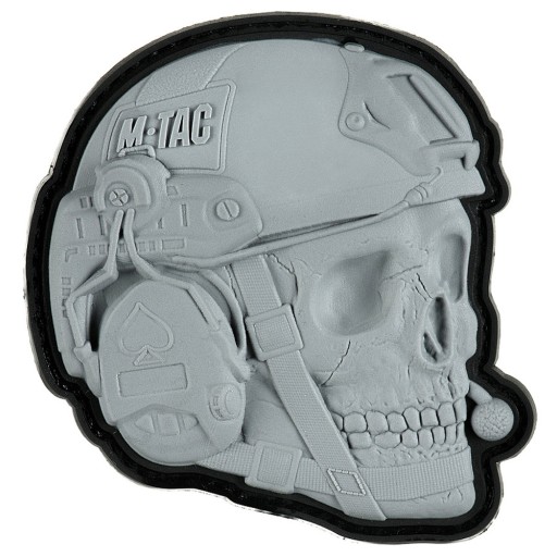 3D PATCH OPERÁTOR PRILBA LEBKA FAST PVC M-TAC GREY