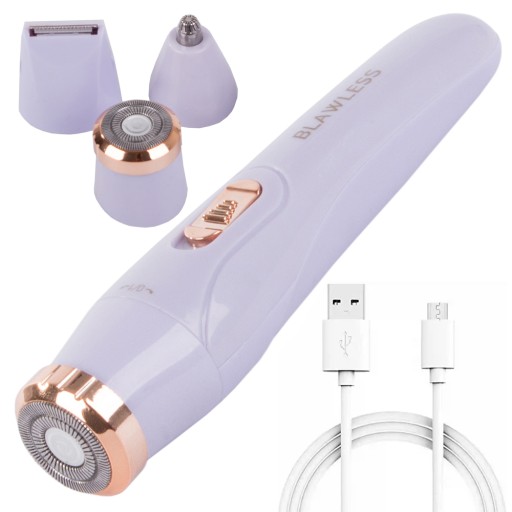 DÁMSKY holiaci strojček na telo, nohy, tvár, zastrihávač Obočia 3v1 pre ženy