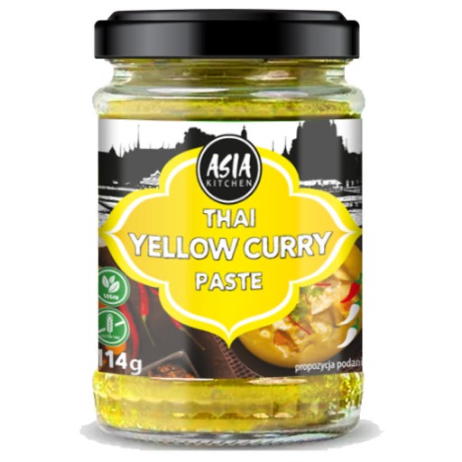 Žltá thajská kari pasta žltá 114g ÁZIA KUCH