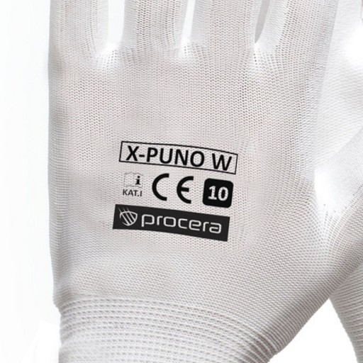 12 párov pracovných rukavíc GLOVES COATED veľkosti 8
