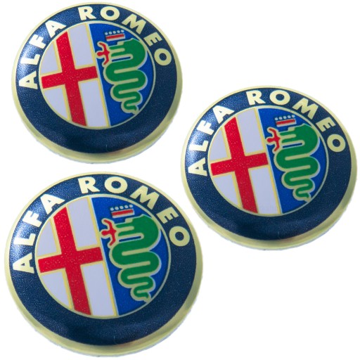 ALFA ROMEO 14mm ZNAK PILOT ODZNAK KĽÚČ