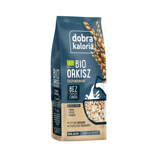 BIO rozšírené špaldové vločky Zinok Horčík Selén Železo 100g Dobrá kalória