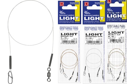 DRAK 1x19 Surflon náväzec 3kg LIGHT 15cm
