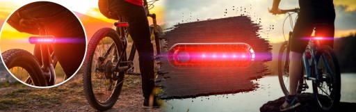 LED BIKE SVETLO PREDNÉ ZADNÉ BICYKLE SADA USB Osvetlenie batérie