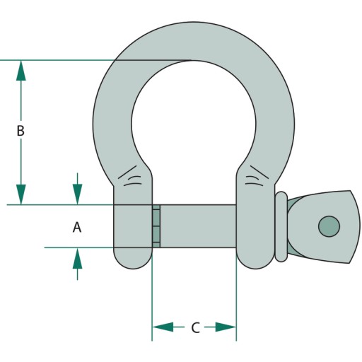 Okov Omega, luk 32mm 18mm GRANIT