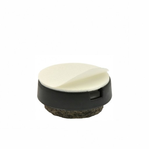 Nábytkový klzák podlepený 20 mm silnou plsťou