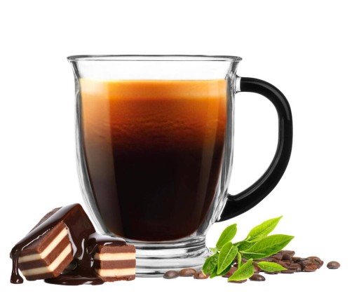 Kubas hrnček 400ml Maľované ucho čierne