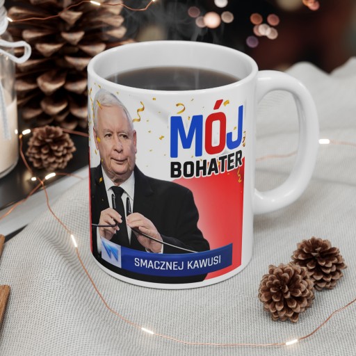 PREZIDENTOV HRNEK JAREK KACZYŃSKI Vtipný DARČEK PIS
