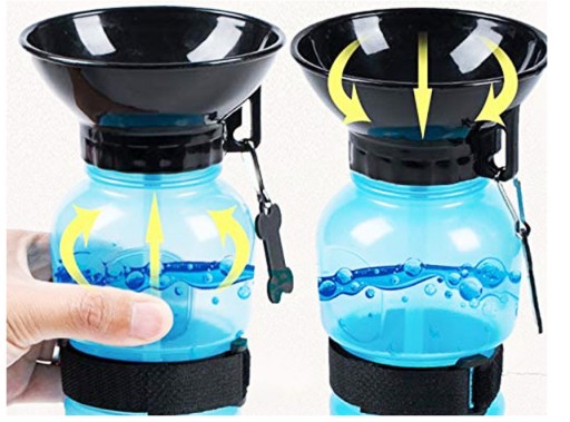 Turistická FĽAŠA pre psa, FĽAŠA na prechádzku, 500 ml