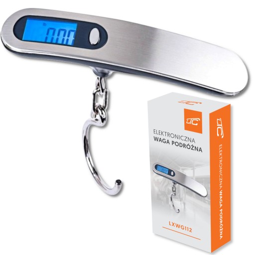 LCD CESTOVNÁ RYBÁRSKA VÁHA BATOŽINY DO 50 KG