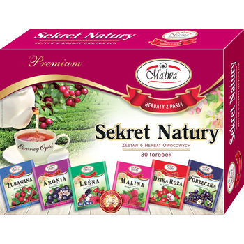 30x 2g MALWA Secret of Nature Sada 6 čajov