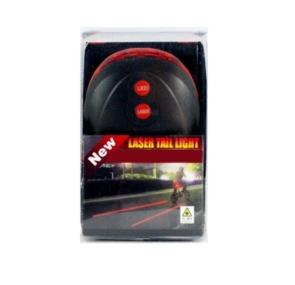 SVETLÁ BICYKELOVÁ ZADNÁ SVETLO + 2x LASER + RÚČKA