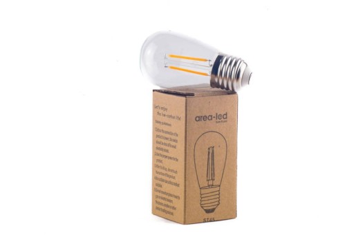 Retro Edison LED žiarovka 2W ST45 E27 4000K