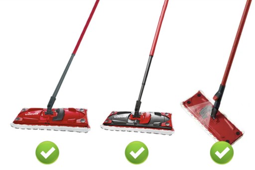 Náhradná krycia vložka pre plochý mop VILEDA ULTRAMAX, savá špička