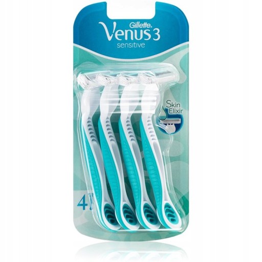 Holiaci strojček Gillette Venus3 Sensitive 4 ks
