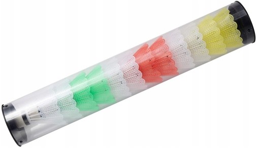 SADA 12 BADMINTONOVÝCH BUTTLETOV BADMINTONOVÝCH RAKETOV 9739