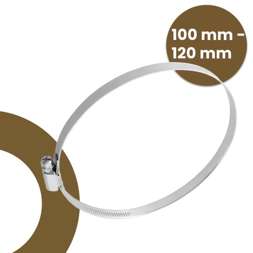 Skrutková svorka CLAMP CLAMP 100-120 mm Kovová TWISTED CLAMP Oceľ