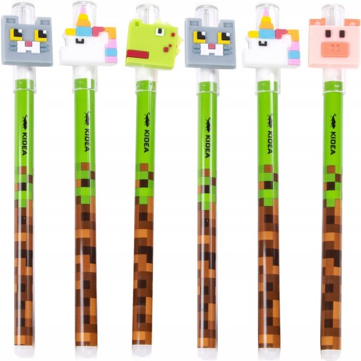 DETSKÉ SMAZATELNÉ PERO KIDEA MINECRAFT