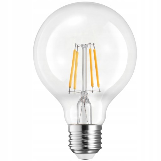LED žiarovka E27 G80 Filament Edison Decorative 6W NW