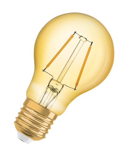 Ozdobná LED žiarovka E27 A60 2,5W 2400K OSRAM