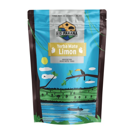 Yerba Mate Rio Parana LIMON 500g CITRÓN 0,5kg
