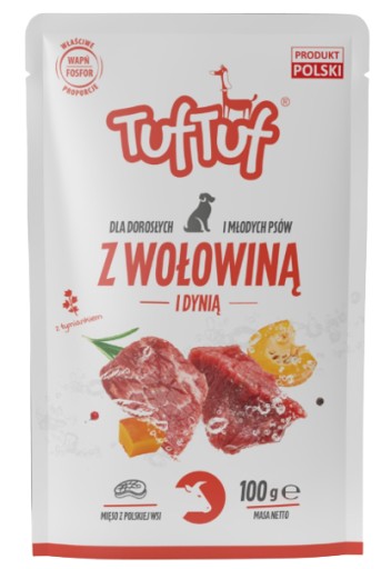 TUF TUF VRECKO NA VLHKÉ POTRAVINY ZMES CHUTI 4x100G
