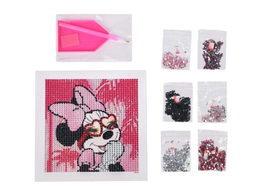 Disney Diamantový orezávač Minnie Mouse Diamantový obraz ZA5132