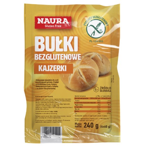 Kaiser rolky bez lepku 240g
