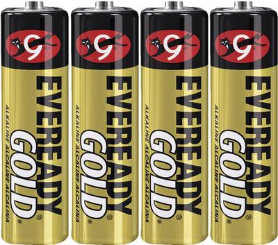 Alkalické batérie Eveready AA (R6) 4 ks.