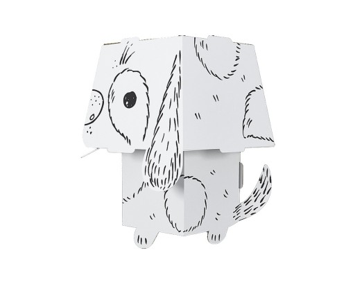 Omaľovánka-kompilácia Pes MONUMI CUBE HEAD
