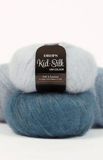 Priadza Drops Kid Silk - Mohair + Silk 07 - svetlá