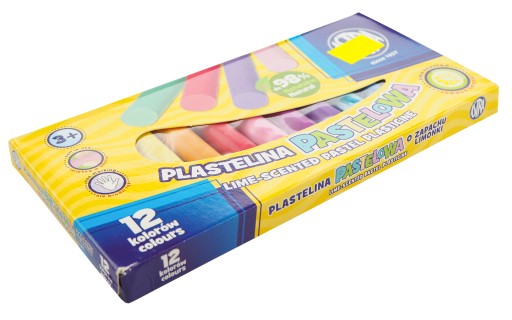 Plastelína 12 farieb pastel ASTRA